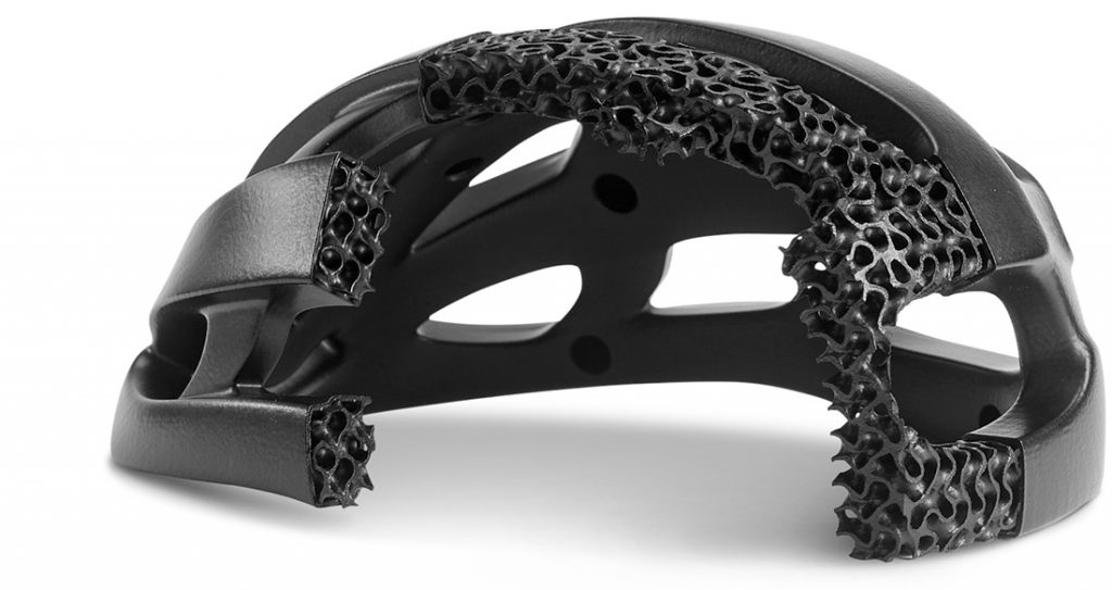 3D Printed Part - bicycle helmet
